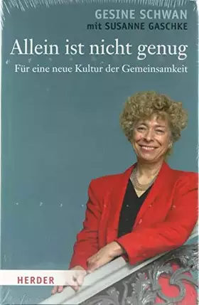 Couverture du produit · Allein ist nicht genug: Für eine neue Kultur der Gemeinsamkeit