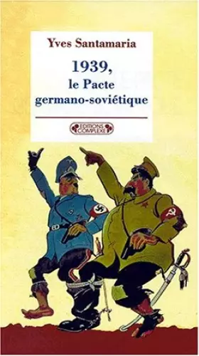 Couverture du produit · 1939, Le Pacte germano-soviétique
