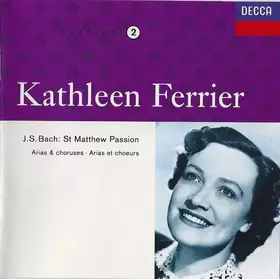 Couverture du produit · St. Matthew Passion - Arias & Choruses  Arias Et Choeurs