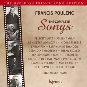 Couverture du produit · Poulenc : Intégrale des Mélodies