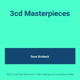 Couverture du produit · 3cd Masterpieces