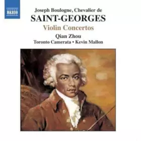 Couverture du produit · VIOLIN CONCERTOS ,Chevalier De Saint-Georges