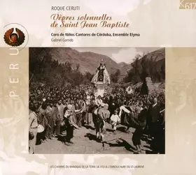 Couverture du produit · Vêpres Solennelles De Saint Jean Baptiste