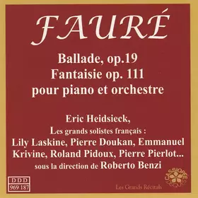 Couverture du produit · Ballade, Op.19 - Fantaisie Op.111 Pour Piano Et Orchestre
