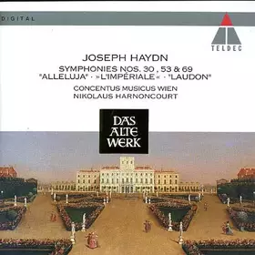 Couverture du produit · Symphonies NOS. 30, 53 & 69 "Alleluja" . "L'Impériale" . "Laudon"