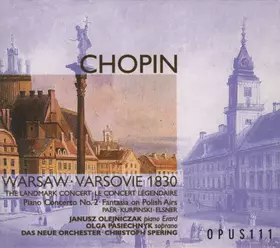 Couverture du produit · The 1930 Warsaw Concert - Piano Concerto No. 2, Fantasia On Polish Airs