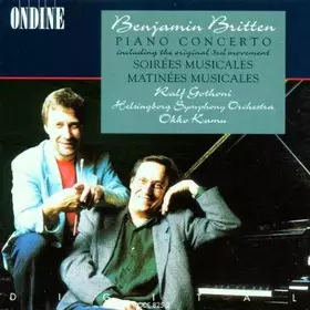Couverture du produit · Piano Concerto / Soirees Musicales / Matinees Musicales
