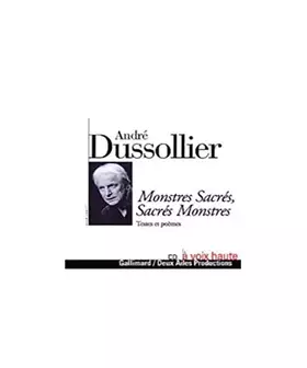Couverture du produit · Monstres sacres, sacres monstres (textes et poemes)