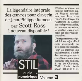 Couverture du produit · Intégrale Des Oeuvres Pour Clavecin Au Château D'Assas - Volume 3 