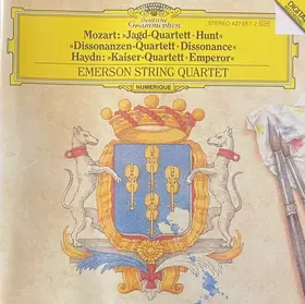 Couverture du produit · »Jagd-Quartett  Hunt« • »Dissonanzen-Quartett  Dissonance« / »Kaiser-Quartett  Emperor«