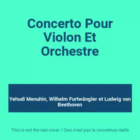 Couverture du produit · Concerto Pour Violon Et Orchestre