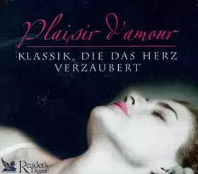 Couverture du produit · 5-CD-Box - Plaisir d'amour - Klassik die das Herz verzaubert - Reader's Digest Verlag