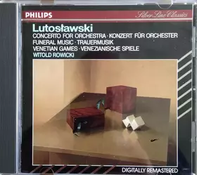 Couverture du produit · Concerto For Orchestra / Funeral Music For String Orchestra / Venetian Games