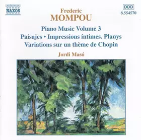 Couverture du produit · Piano Music Volume 3