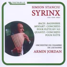 Couverture du produit · Syrinx Plays Bach, Bandinaire / Mozart, Concerto Pour Flüte  KV 313 / Quantz, Concerto Pour Flüte 