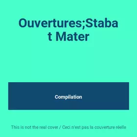 Couverture du produit · OuverturesStabat Mater