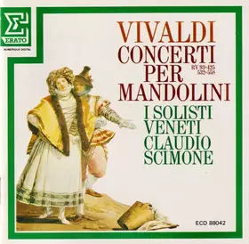 Couverture du produit · Concerti Per Mandolini, RV 93, 425, 532 & 558