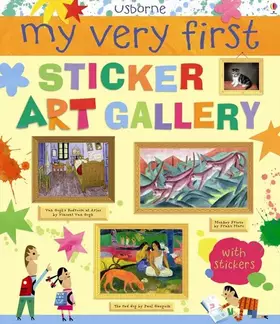 Couverture du produit · My very first sticker art gallery