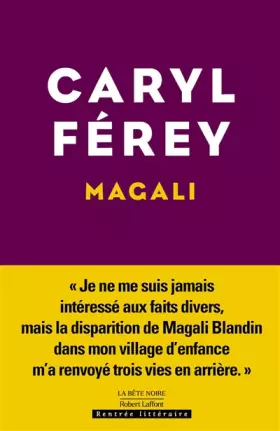 Couverture du produit · Magali - Rentrée littéraire 2024