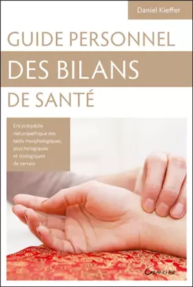 Couverture du produit · Guide personnel des bilans de santé