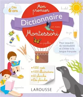 Couverture du produit · Mon premier dictionnaire Montessori