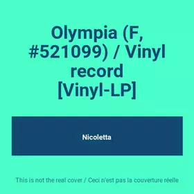 Couverture du produit · Olympia (F, 521099) / Vinyl record [Vinyl-LP]