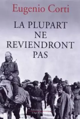 Couverture du produit · La plupart ne reviendront pas : Vingt-huit jours dans une poche du front russe, hiver 1942-1943