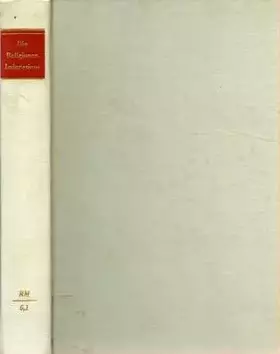 Couverture du produit · Die Religionen der Altvölker Indonesiens und der Philippinen
