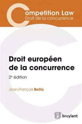 Couverture du produit · Droit européen de la concurrence