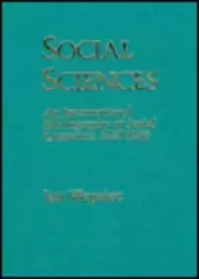 Couverture du produit · Social Sciences: An International Bibliography of Serial Literature, 1830-1985