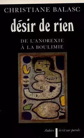 Couverture du produit · Désir de rien : De l'anorexie à la boulimie