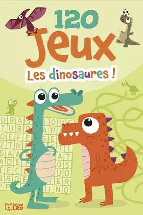 Couverture du produit · Bloc d'activités: Les dinosaures ! - Dès 6 ans