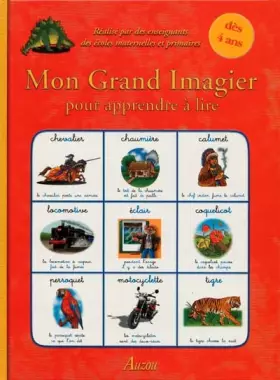Couverture du produit · Mon grand imagier pour apprendre à lire