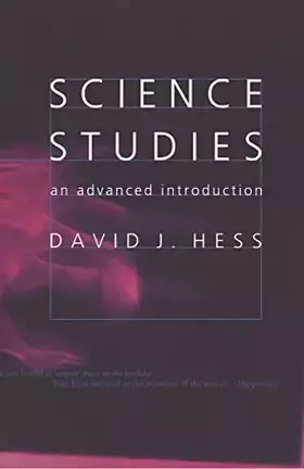 Couverture du produit · Science Studies: An Advanced Introduction