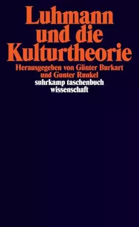 Couverture du produit · Luhmann und die Kulturtheorie (suhrkamp taschenbuch wissenschaft)
