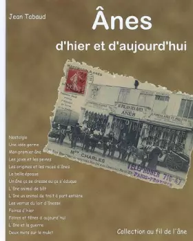 Couverture du produit · Anes d'hier et d'aujourd'hui