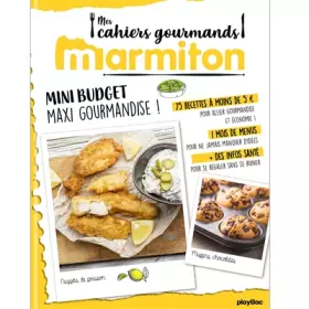 Couverture du produit · Marmiton Cahier gourmand Mini budget