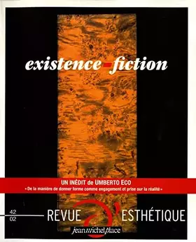 Couverture du produit · Revue d'esthetique n° 42 : existence-fiction