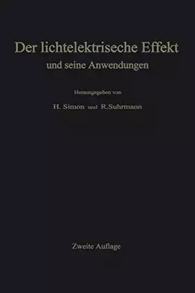 Couverture du produit · Der lichtelektrische Effekt und seine Anwendungen (German Edition)