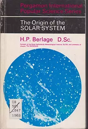 Couverture du produit · The Origin of the Solar System