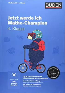 Couverture du produit · Jetzt werde ich Mathe-Champion: Mathematik 4. Klasse (Wissen-Üben-Testen)