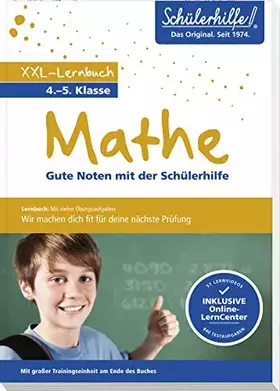 Couverture du produit · XXL-Lernbuch Mathe 4./5. Klasse: Gute Noten mit der Schülerhilfe