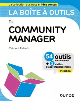 Couverture du produit · La boîte à outils du Community Manager - 2e éd.
