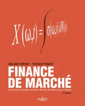 Couverture du produit · Finance de marché. 4e éd.
