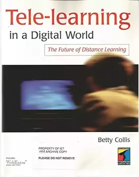 Couverture du produit · Tele-Learning in a Digital World: The Future of Distance Learning