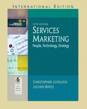 Couverture du produit · Services Marketing: International Edition