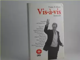 Couverture du produit · Vis-à-vis, Gespräche mit Zeitgenossen