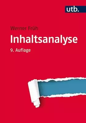 Couverture du produit · Inhaltsanalyse: Theorie und Praxis