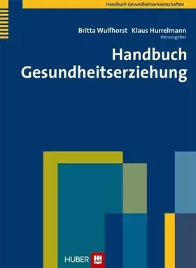 Couverture du produit · Handbuch Gesundheitserziehung