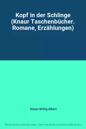Couverture du produit · Kopf in der Schlinge (Knaur Taschenbücher. Romane, Erzählungen)